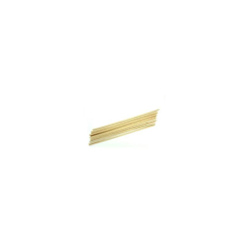 Piques à brochette - Hêtre - 250x3.8mm (x1000)