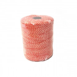 Ficelle lin poli rouge et jaune rôti 1.3kg