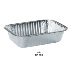 Barquette ALUMINIUM BA750 825ml ( x100 )