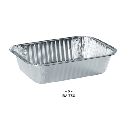 Barquette ALUMINIUM BA750 825ml ( x100 )
