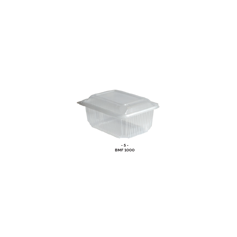 BOITE CHARNIERE MICRO-ONDABLE(PP) 1000ml ( x50 )