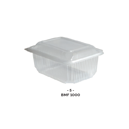 BOITE CHARNIERE MICRO-ONDABLE(PP) 1000ml ( x50 )