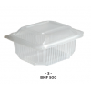 BOITE CHARNIERE MICRO-ONDABLE(PP) 500ml ( x50 )