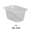 Barquette thermoscellable 500ml (PP) pour préparation chaude ( x100 )