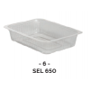 Barquette thermoscellable 650ml (PP) pour préparation chaude ( x100 )