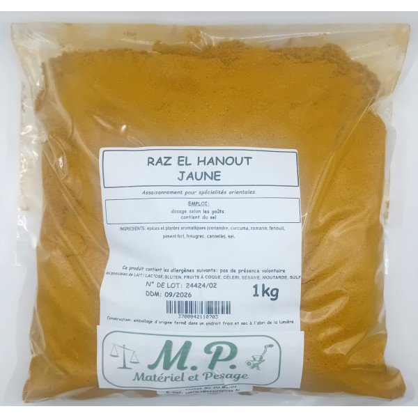 RAZ EL HANOUT JAUNE