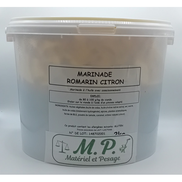 MARINADE ROMARIN CITRON