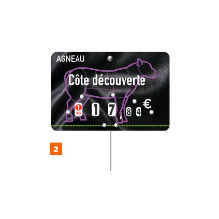 Étiquette Boucherie « Presto » ( x10 )