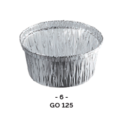 Godet ALUMINIUM forme ronde Ø85 150ml ( x100 )
