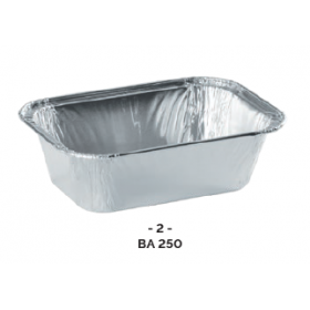 Barquette ALUMINIUM BA250 225ml ( x100 )