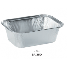 Barquette ALUMINIUM BA350 350ml ( x100 )