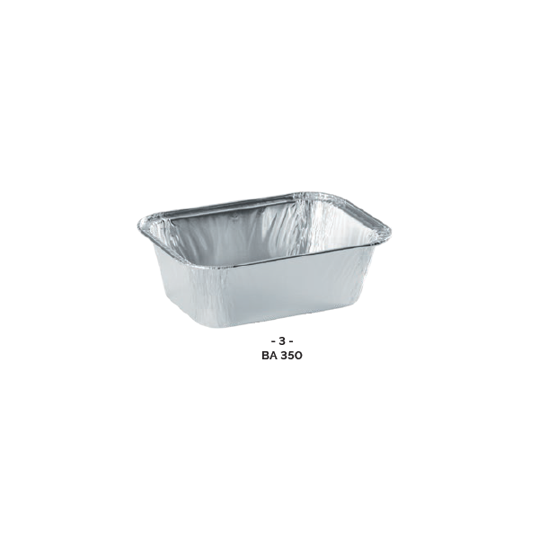 Barquette ALUMINIUM BA350 350ml ( x100 )