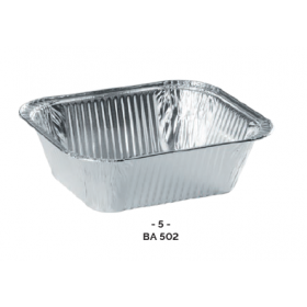 Barquette ALUMINIUM BA502 490ml ( x100 )