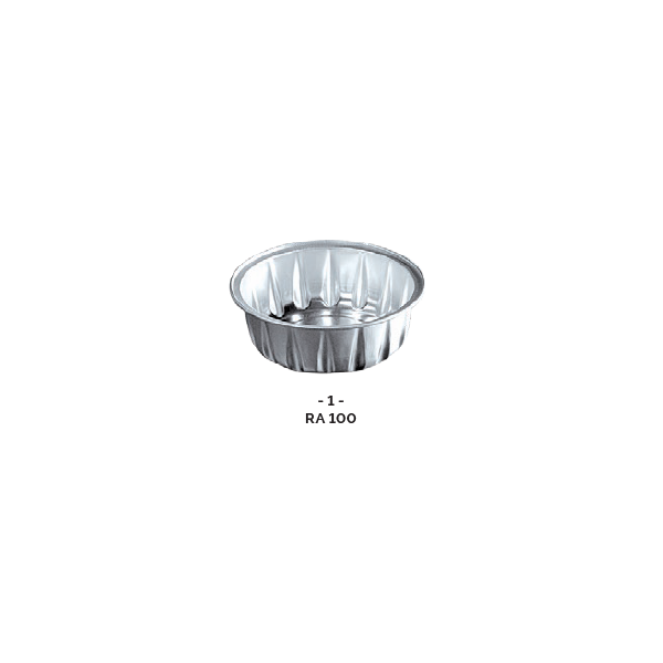 Ramequin ALUMINIUM forme ronde Ø70 84ml ( x100 )