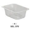 Barquette thermoscellable 375ml (PP) pour préparation chaude ( x100 )