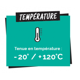Barquette thermoscellable 1200ml (PP) pour préparation chaude( x100 )