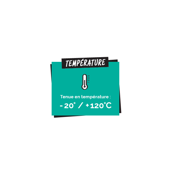 Barquette thermoscellable 1200ml (PP) pour préparation chaude( x100 )