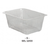 Barquette thermoscellable 1200ml (PP) pour préparation chaude( x100 )